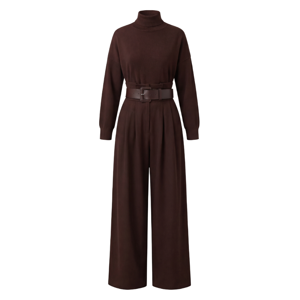 Vesaire™ – Belted Two Piece Matching Set