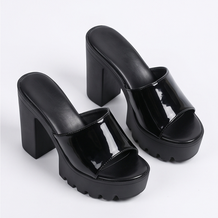 Elvara™ – Chunky Platform Heel Sandals