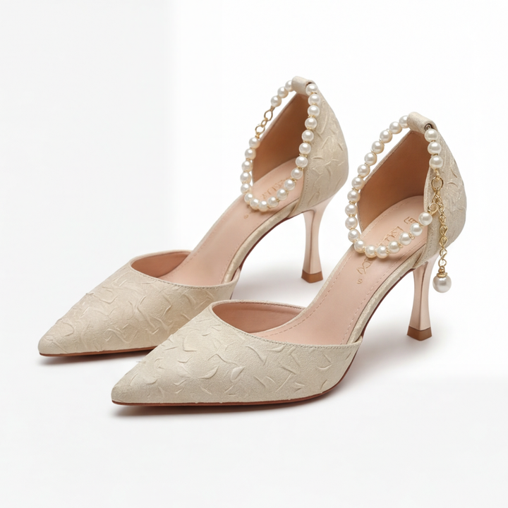 Lusoire™ – Glossy D'Orsay Stiletto Heels