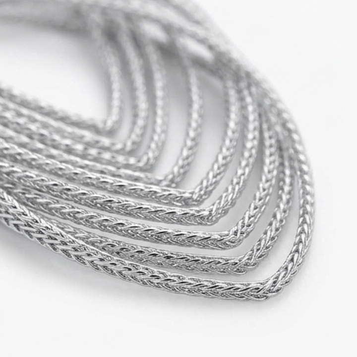 Lumivra™ – Cascading Silver Leaf Earrings