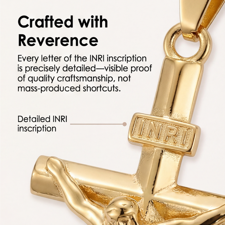 Sancta™ - Fashionable Crucifix Necklace