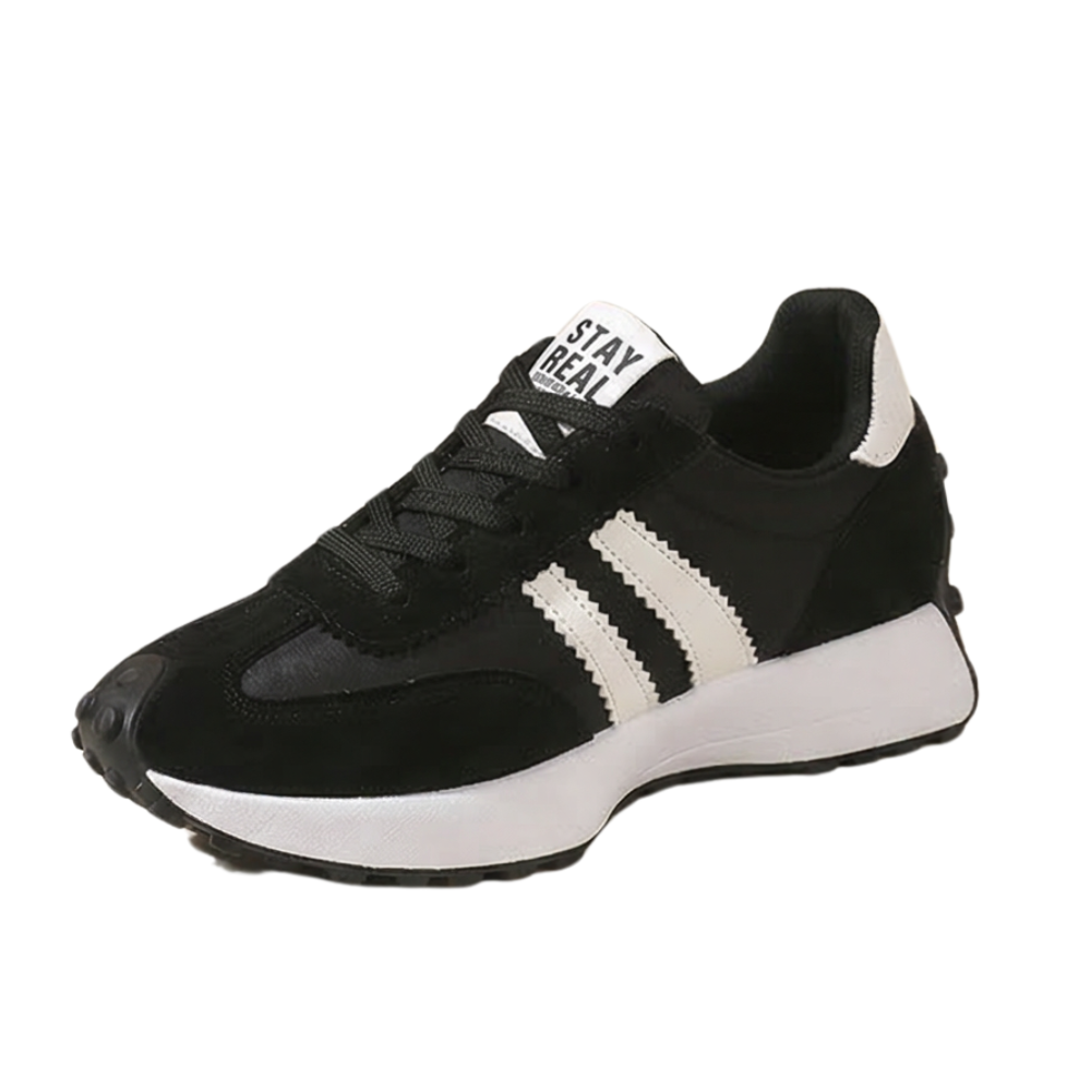 Stridella™ – Cushioned Retro Platform Sneakers