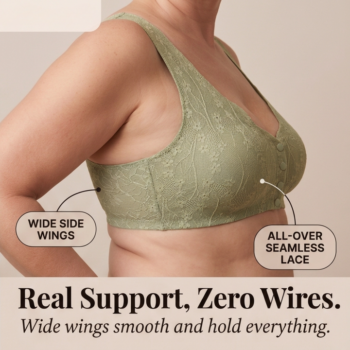 Veluna™ – Seamless Front Closure Wireless Bra