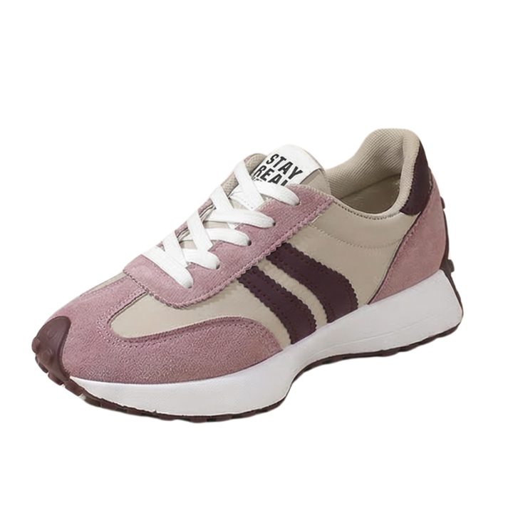 Stridella™ – Cushioned Retro Platform Sneakers