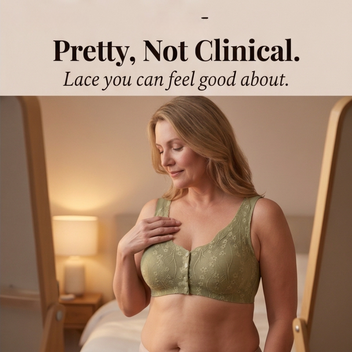 Veluna™ – Seamless Front Closure Wireless Bra
