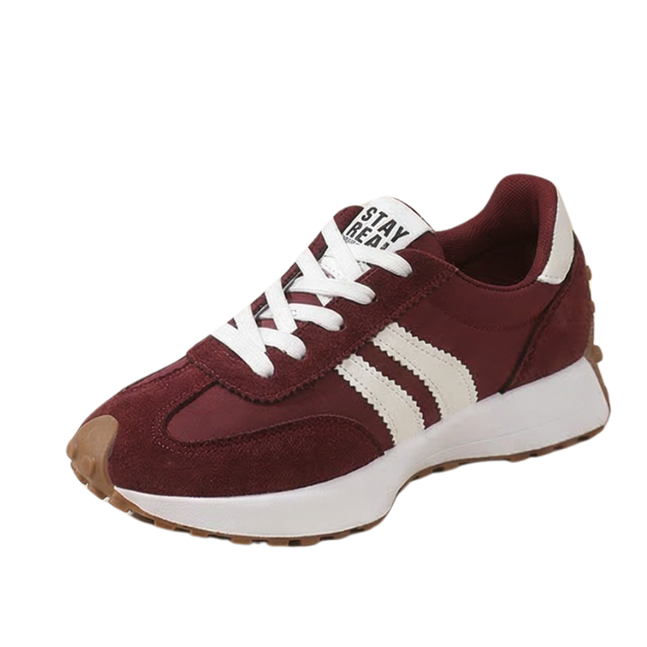Stridella™ – Cushioned Retro Platform Sneakers