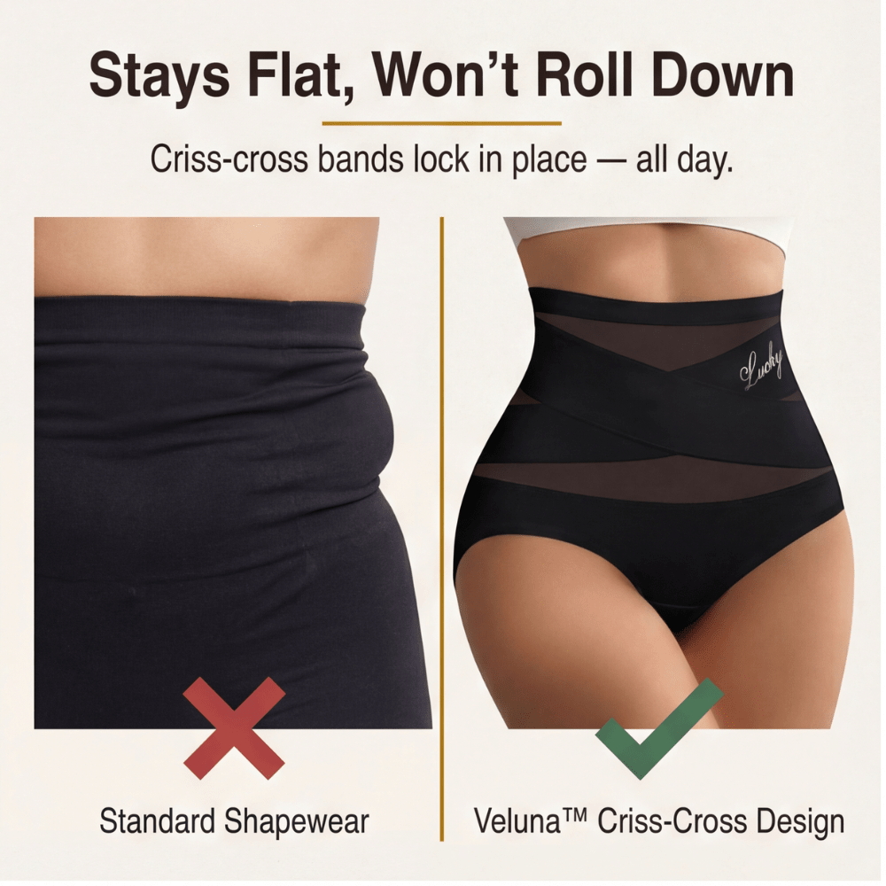 Veluna™ – High Waist Tummy Control Shaping Panties - Lark & Clover