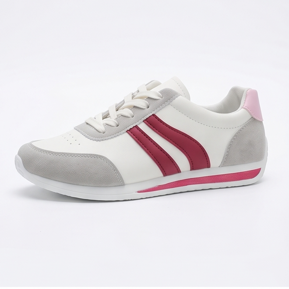 LunaWalk™ - Lightweight Retro Stripe Walking Sneakers