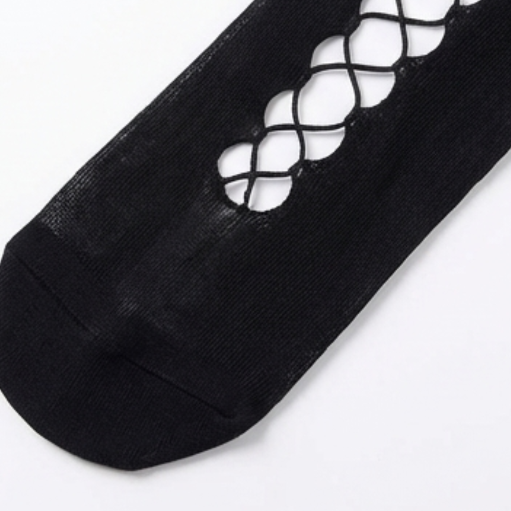 Nocturra™ – All in One Fishnet Garter Belt Stockings