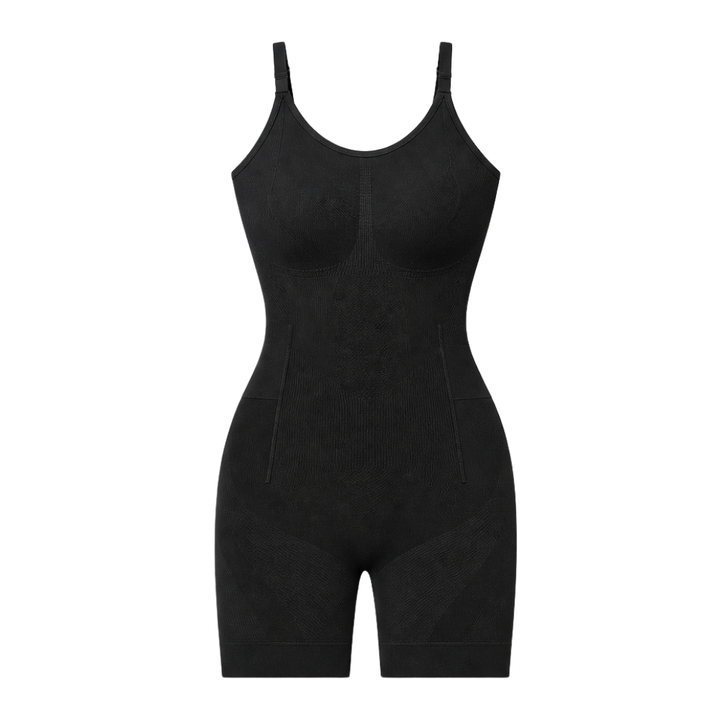 EasySlide™ Sculpting Bodysuit with Pull-Away Bathroom Panel