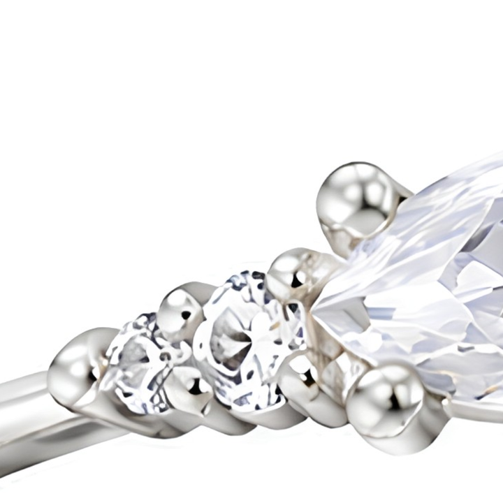 Marquisette – Marquise-Cut Stones 3-Piece Stacking Ring Set