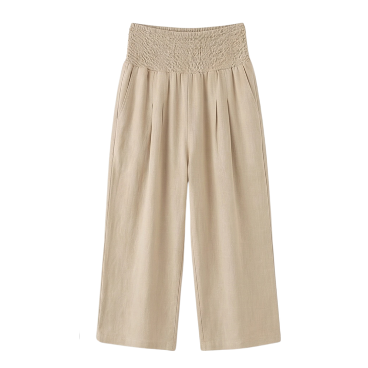 Coastella™ – Smocked-Waist Culottes