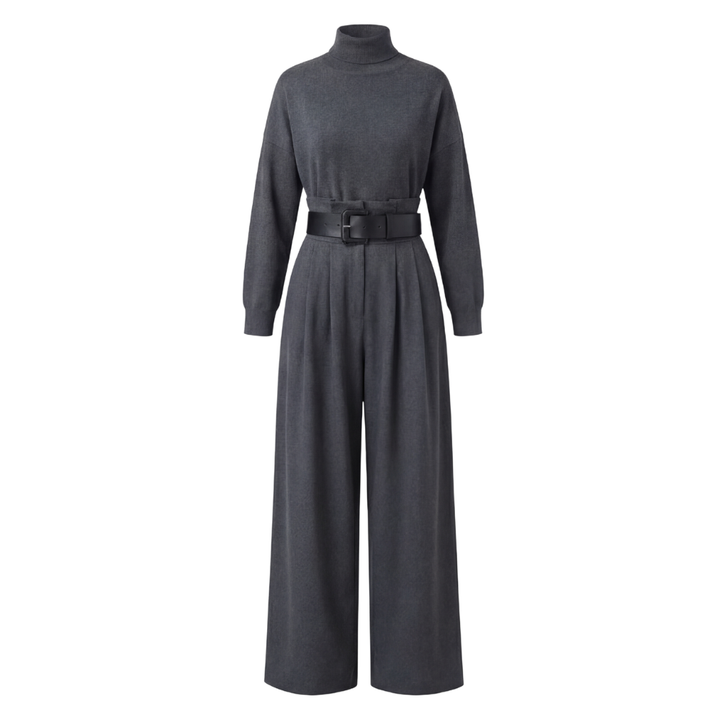 Vesaire™ – Belted Two Piece Matching Set
