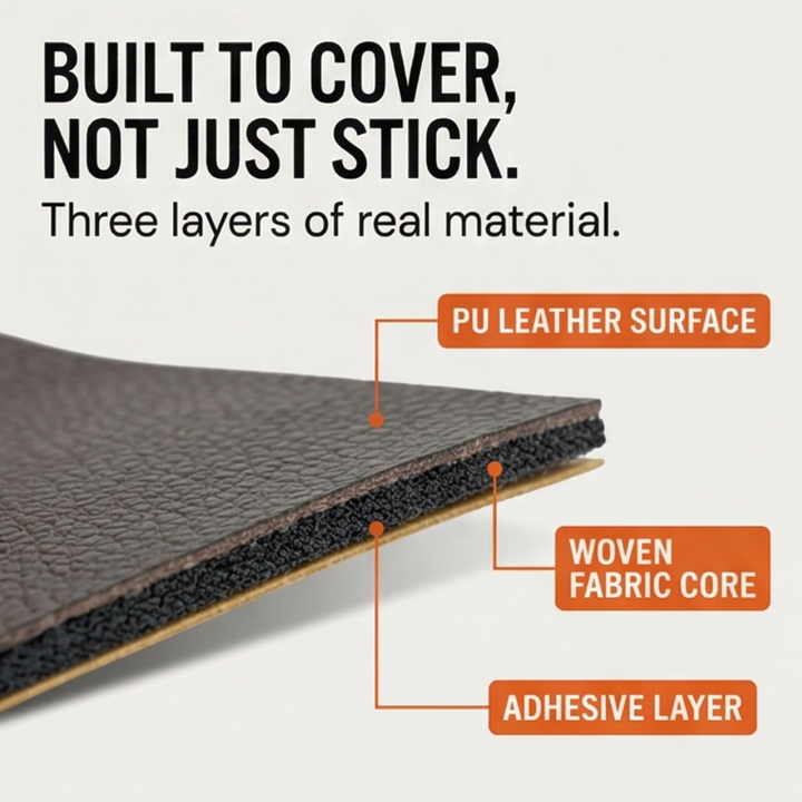 Hidefix™ – Self Adhesive Leather Repair Patch