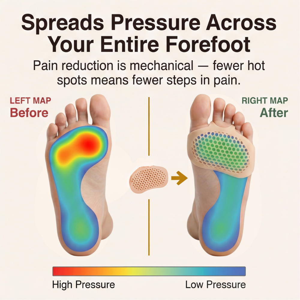 SoleLush™ Ball of Foot Pain Relief Pads