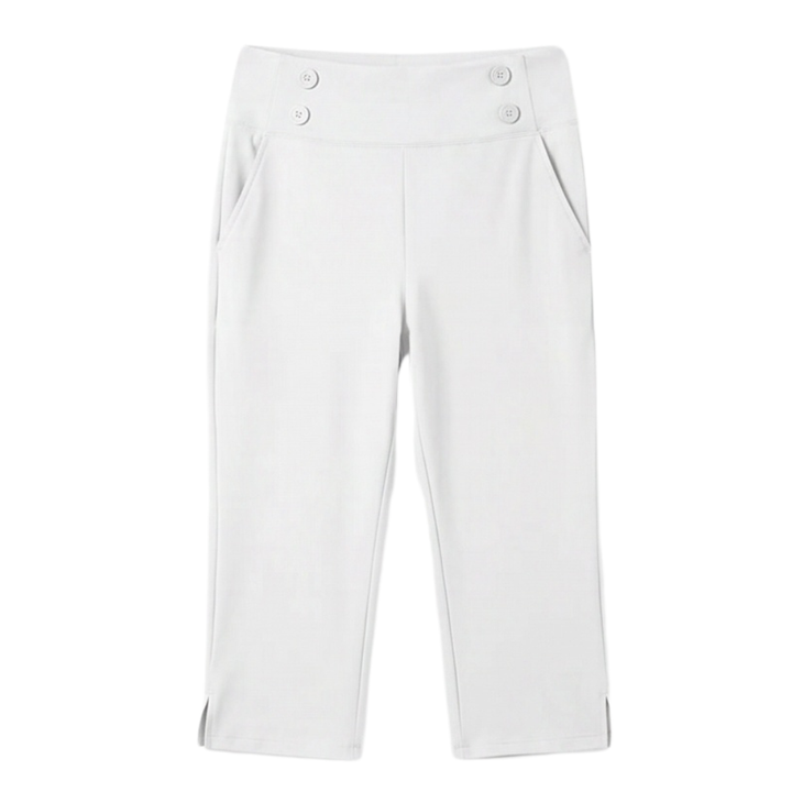 Marivella™ – High-Waist Stretch Capri Pants