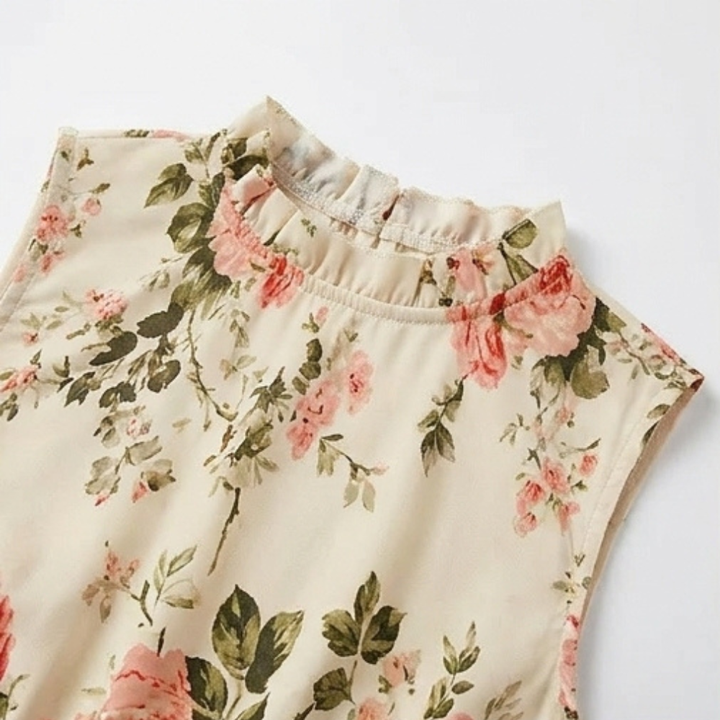 Florenza™ – Smocked Floral Midi Dress