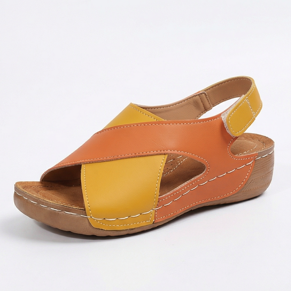 Solenna™ – Cushioned Orthopedic Sandals for All Day Comfort