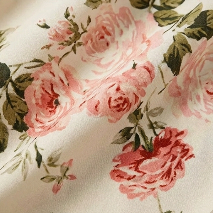 Florenza™ – Smocked Floral Midi Dress