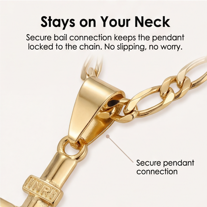 Sancta™ - Fashionable Crucifix Necklace