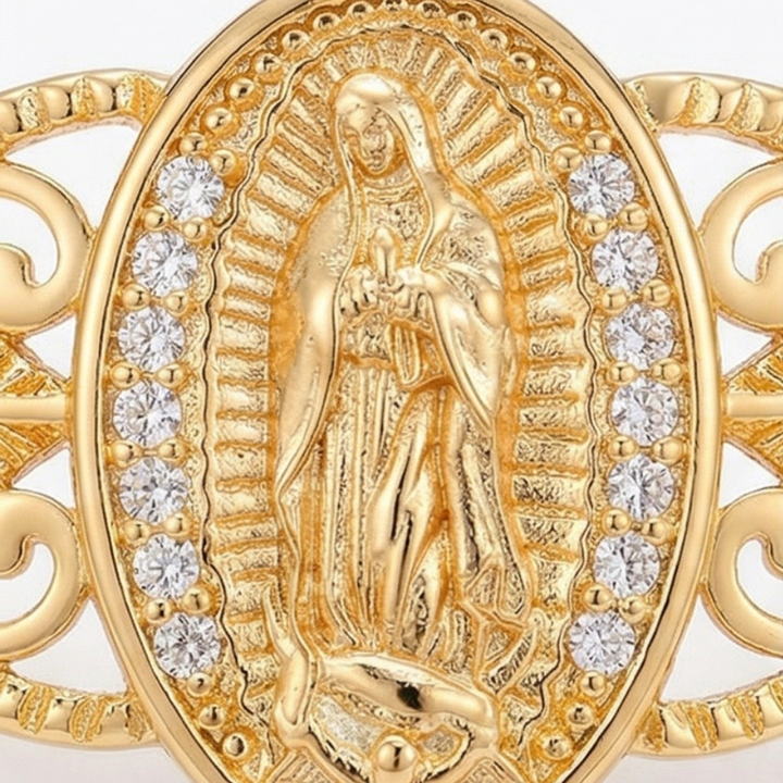 Sancta™ – Virgin Mary Filigree Bracelet