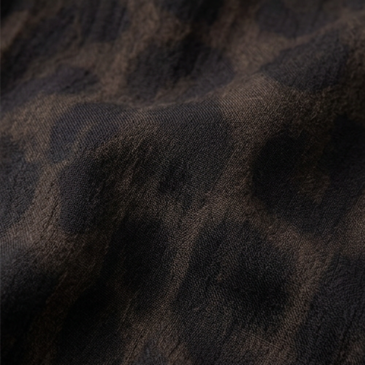 Velorra™ – Tiered Leopard Maxi Dress for Curvy Comfort