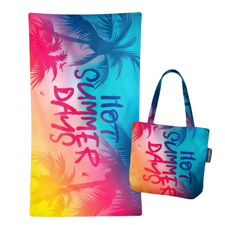 Sandela™ – 2-in-1 Beach Towel & Tote