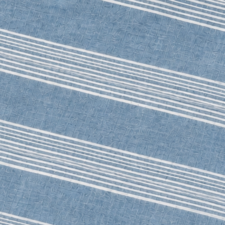 Ease & Stripe – Striped V-Neck Tunic And Trouser Set