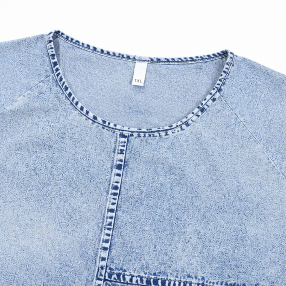 Denimly – Tunic Tee That Skims, Never Balloons