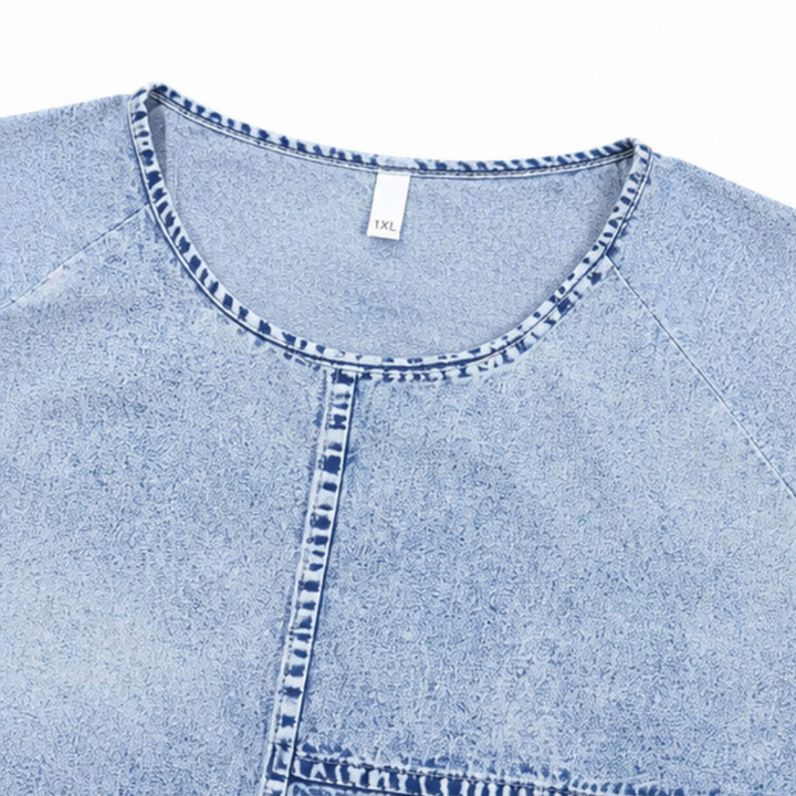 Denimly – Tunic Tee That Skims, Never Balloons