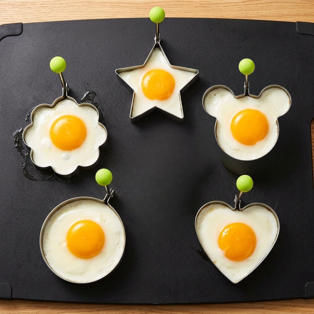 Crackle™ – Fun Shape Egg and Pancake Molds