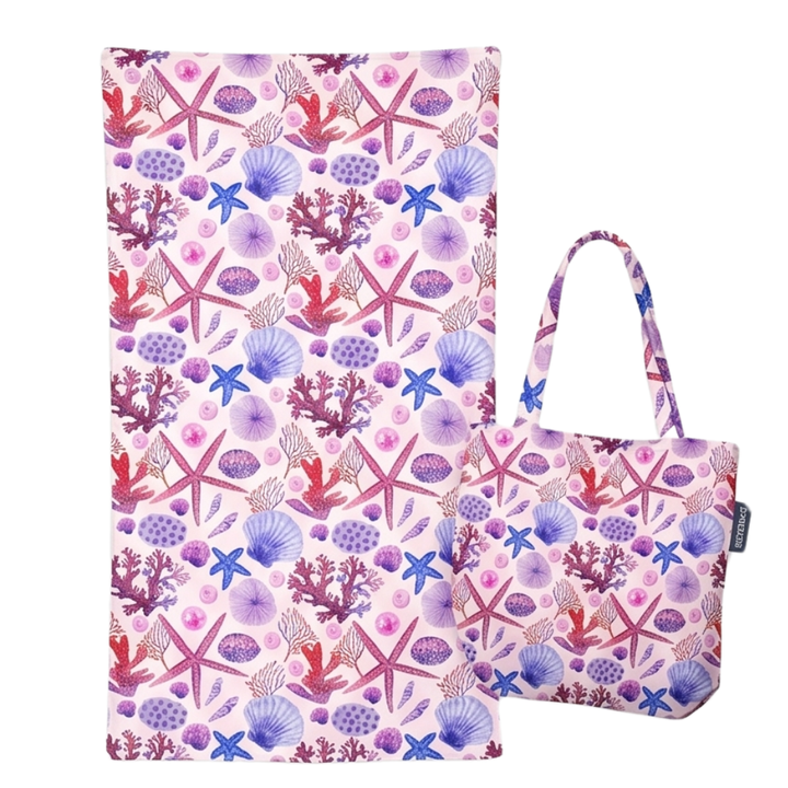 Sandela™ – 2-in-1 Beach Towel & Tote