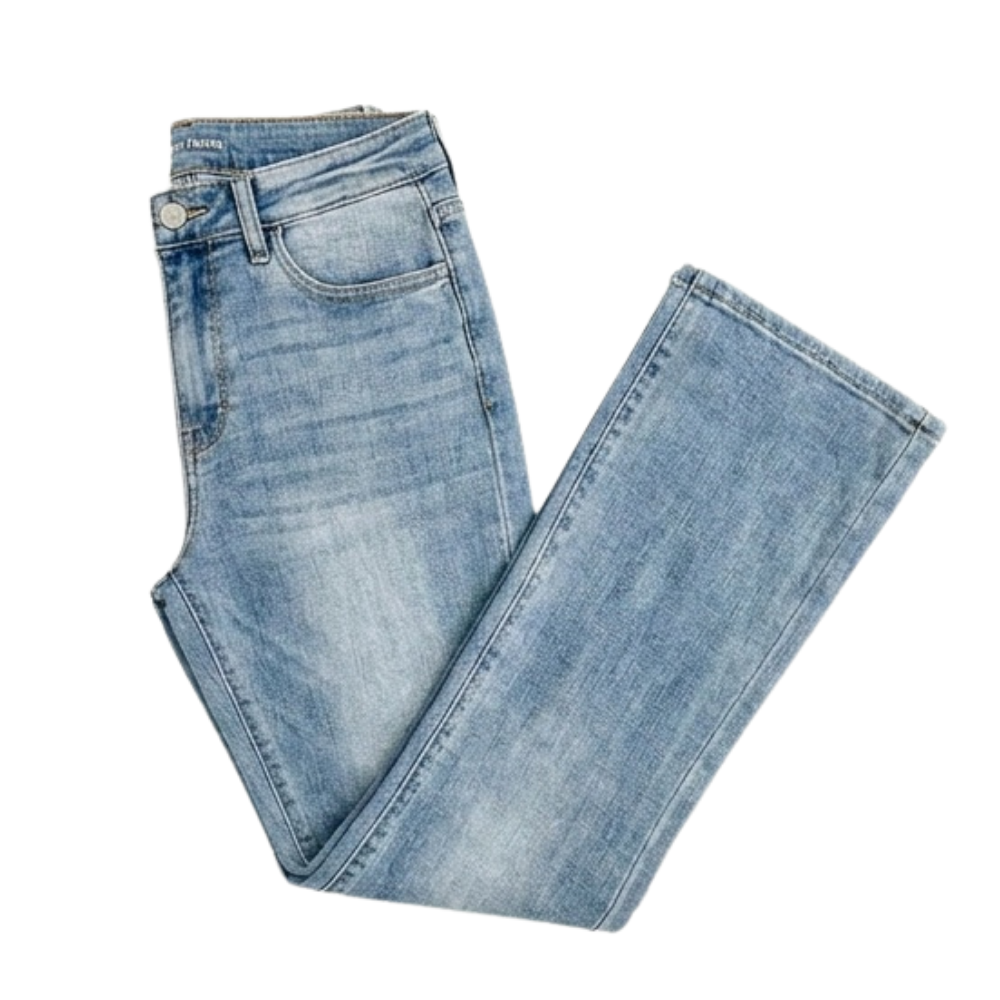 Denalia™ Tummy-Smoothing Bootcut Jeans