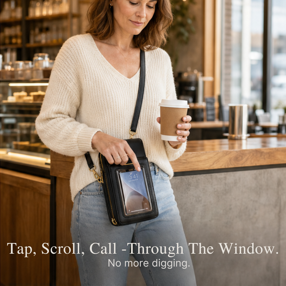 Lunavia™ – Touchscreen Crossbody Phone Bag