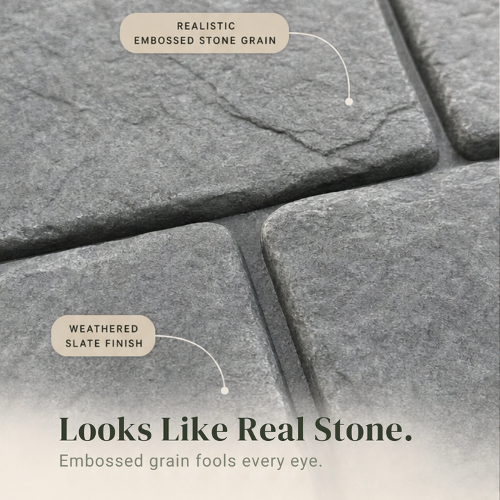 Stonelay™ – Stone-Effect Garden Edging that Taps In