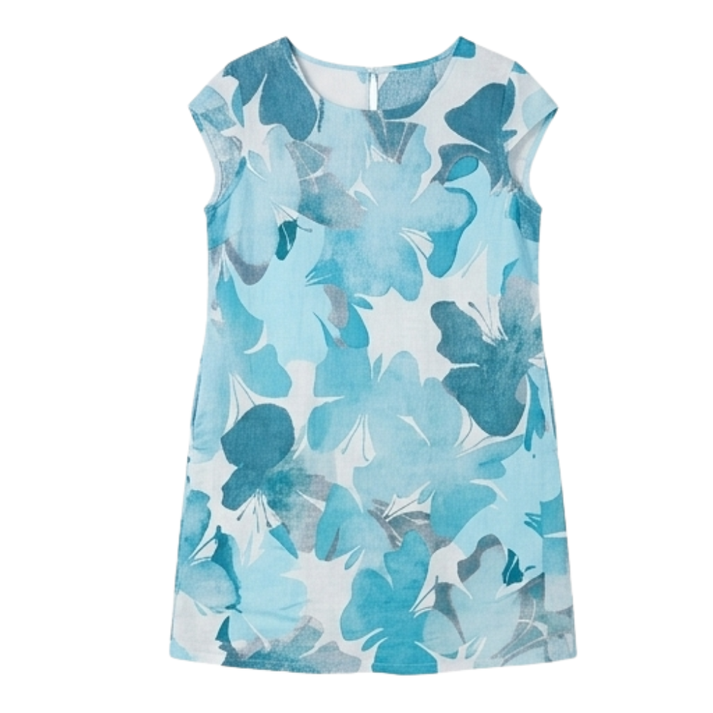 Florella™ – Watercolor Floral Summer Dress