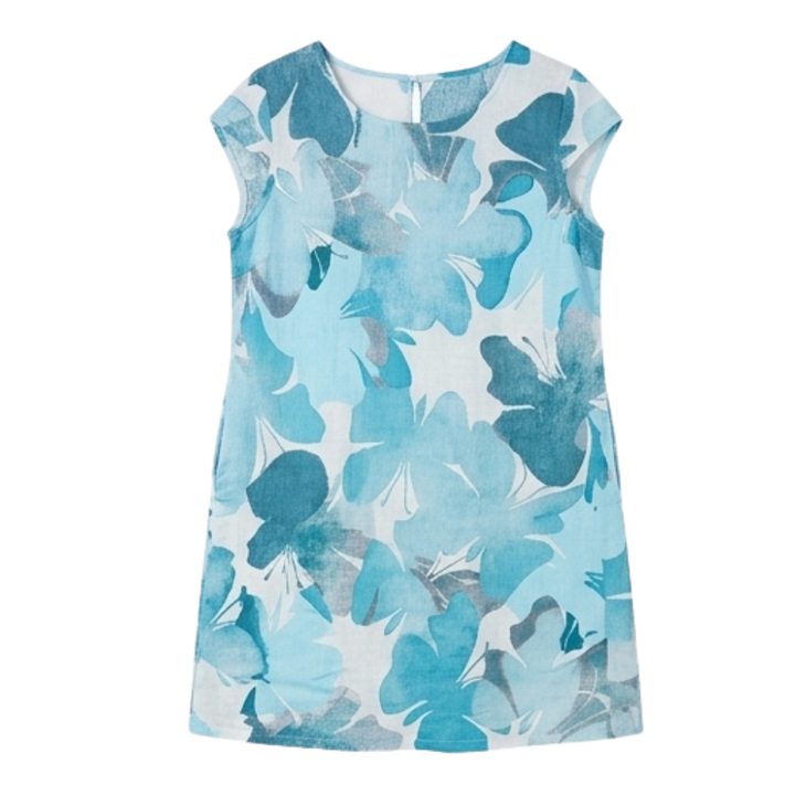 Florella™ – Watercolor Floral Summer Dress
