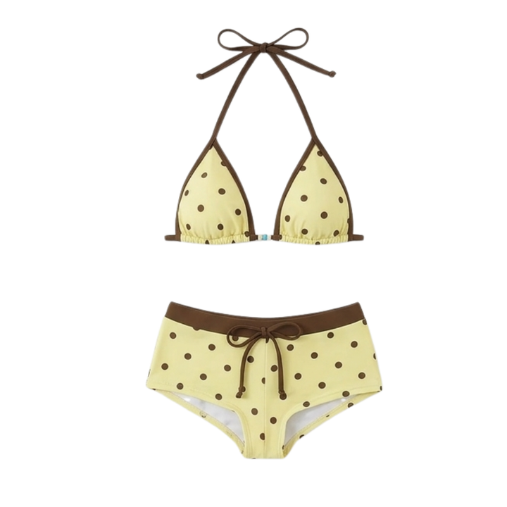 Soletta™ – Retro Polka Dot Bikini Set