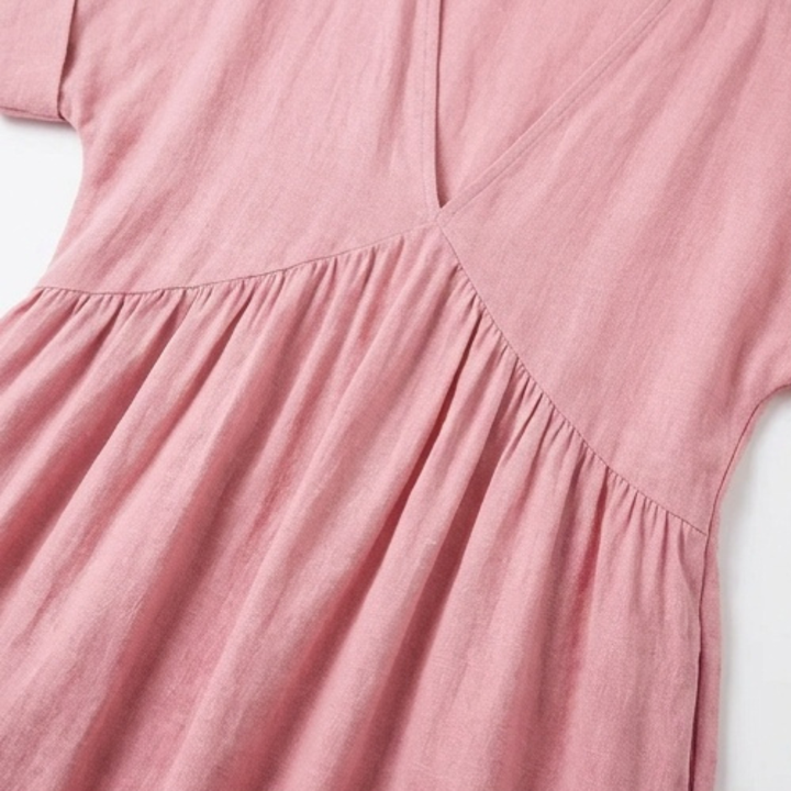 Marivelle™ - Effortless Summer V-Neck Maxi Dress