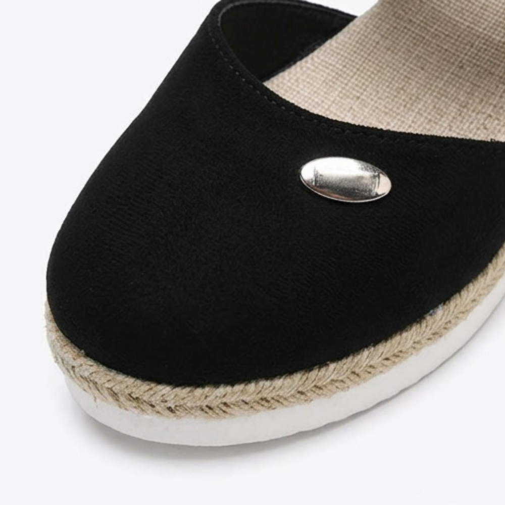 Stepwell™ – Cushioned Espadrille Wedge Sandals