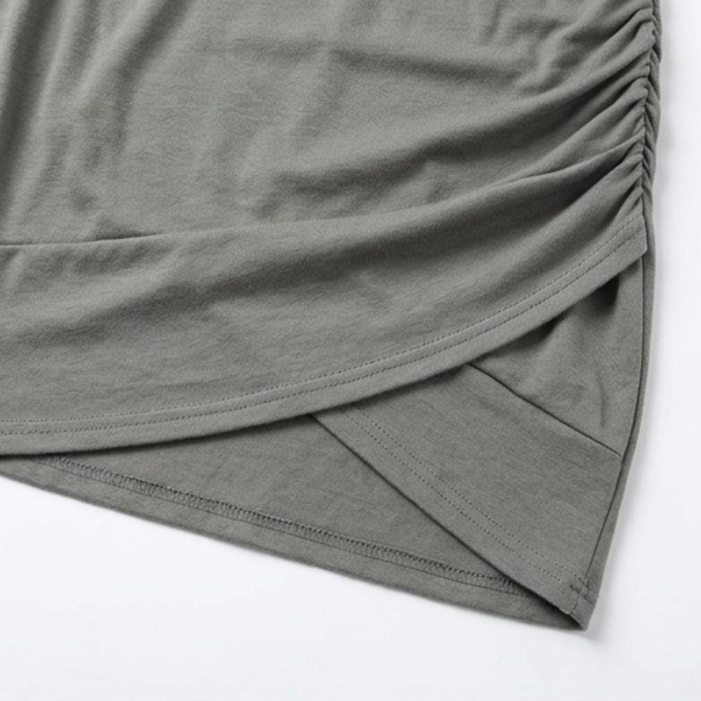 Vivara™ – Ruched Sleeveless Bodycon Dress