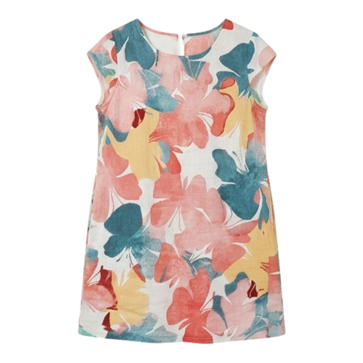 Florella™ – Watercolor Floral Summer Dress