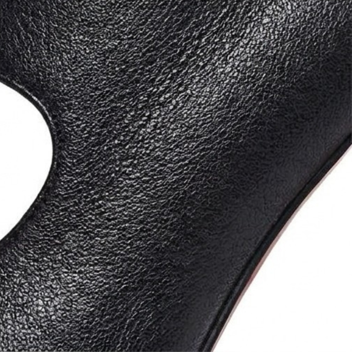 Floriva™ - Floral Cut-Out Pointed-Toe Slingback Heels