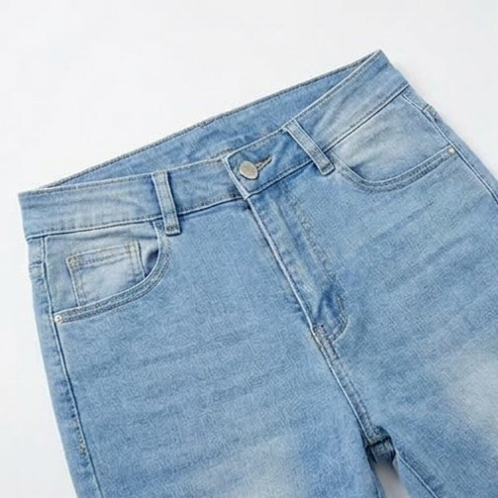 Velora™ — Slimming High-Waist Capri Jeans