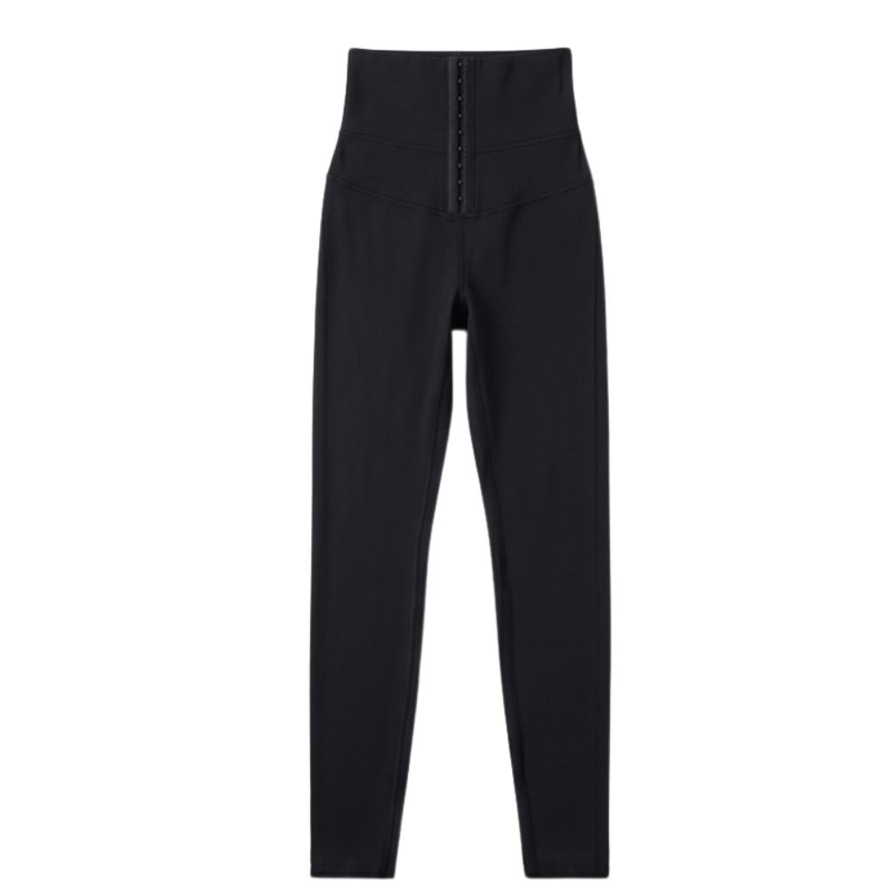 Cinchley™ – High-Waist Corset Leggings with Adjustable Cinch