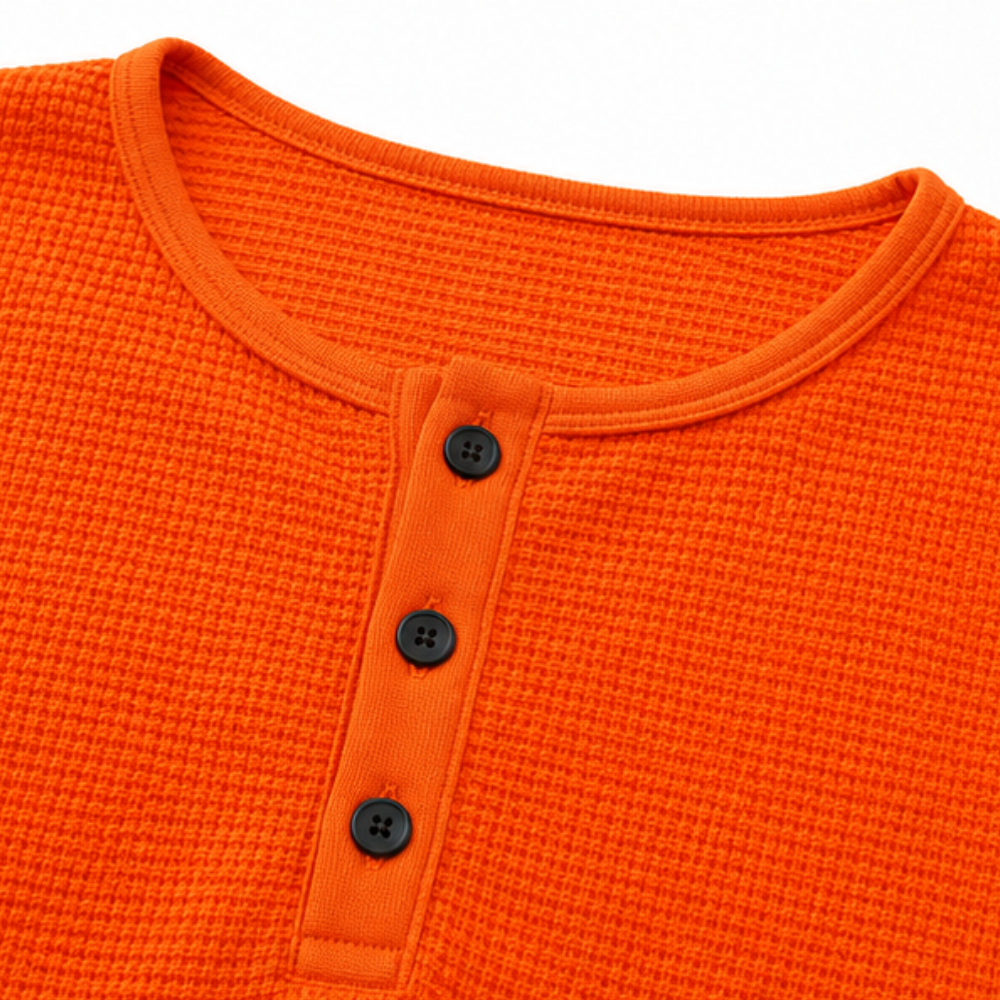Warmwich – The Waffle Henley That Never Looks Thrown On