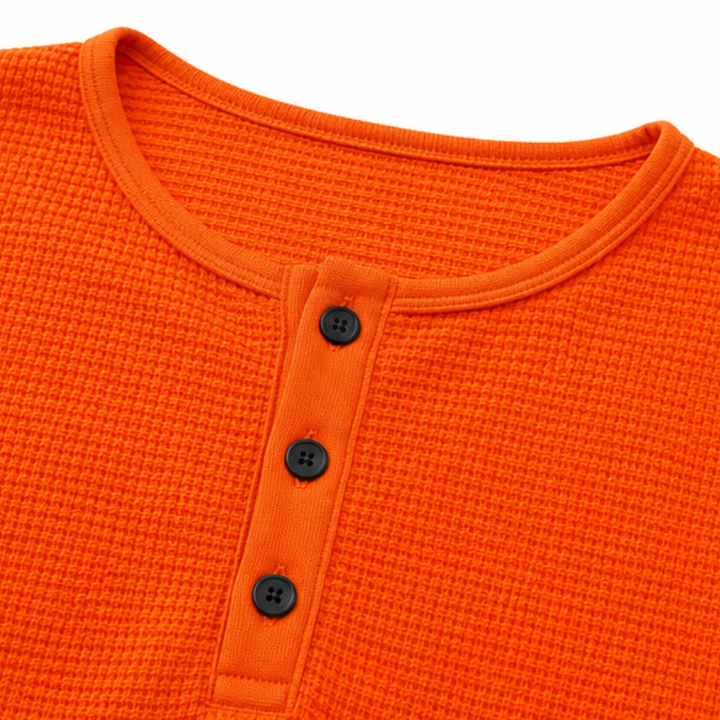 Warmwich – The Waffle Henley That Never Looks Thrown On