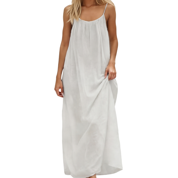 Solara™ – Backless Flowy Maxi Dress