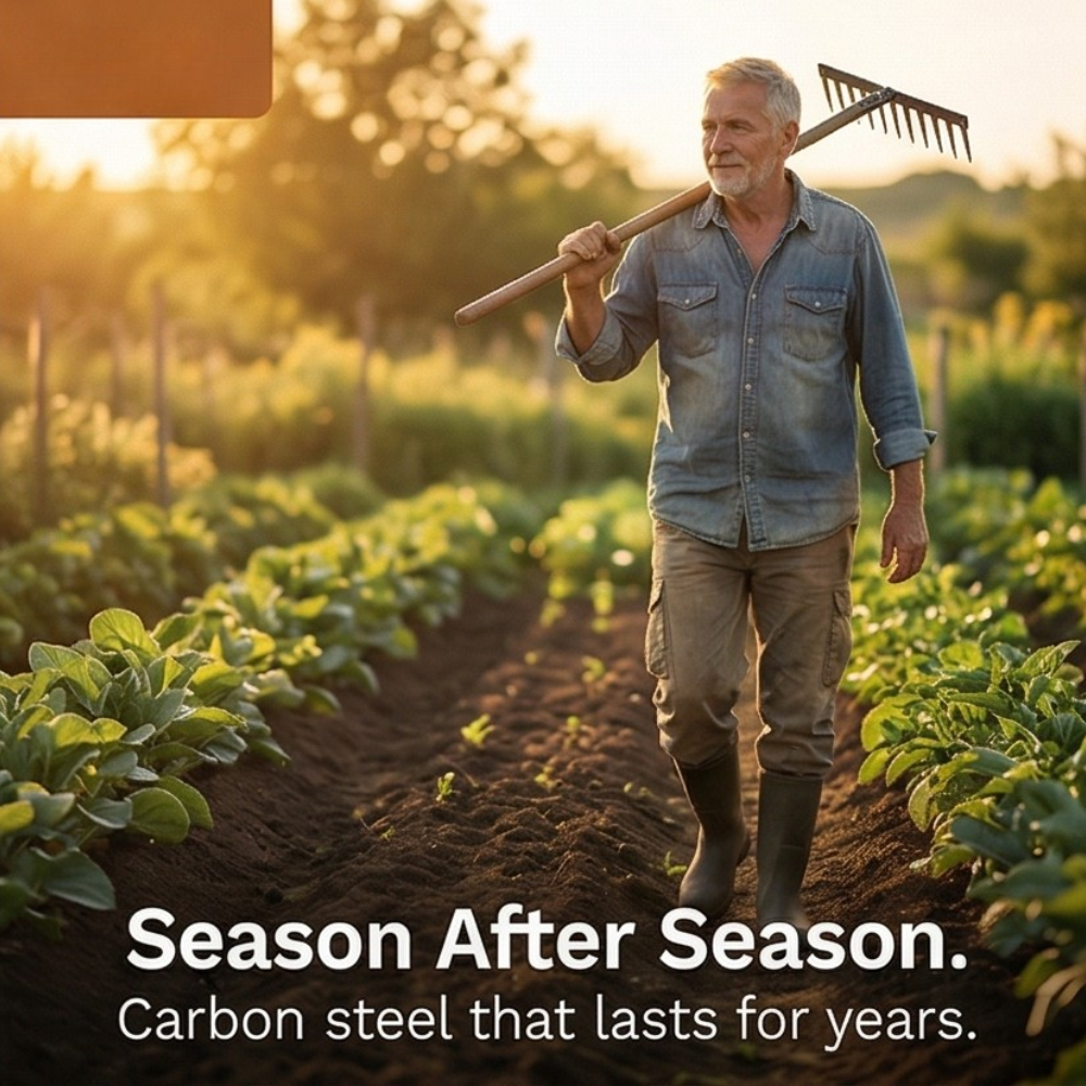 Rootgrip™ – Heavy Duty Garden Weeding Rake