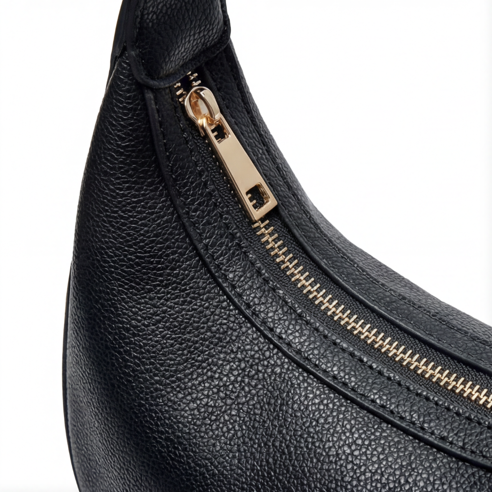 Lunaire™ Sculpted Crescent Shoulder Bag